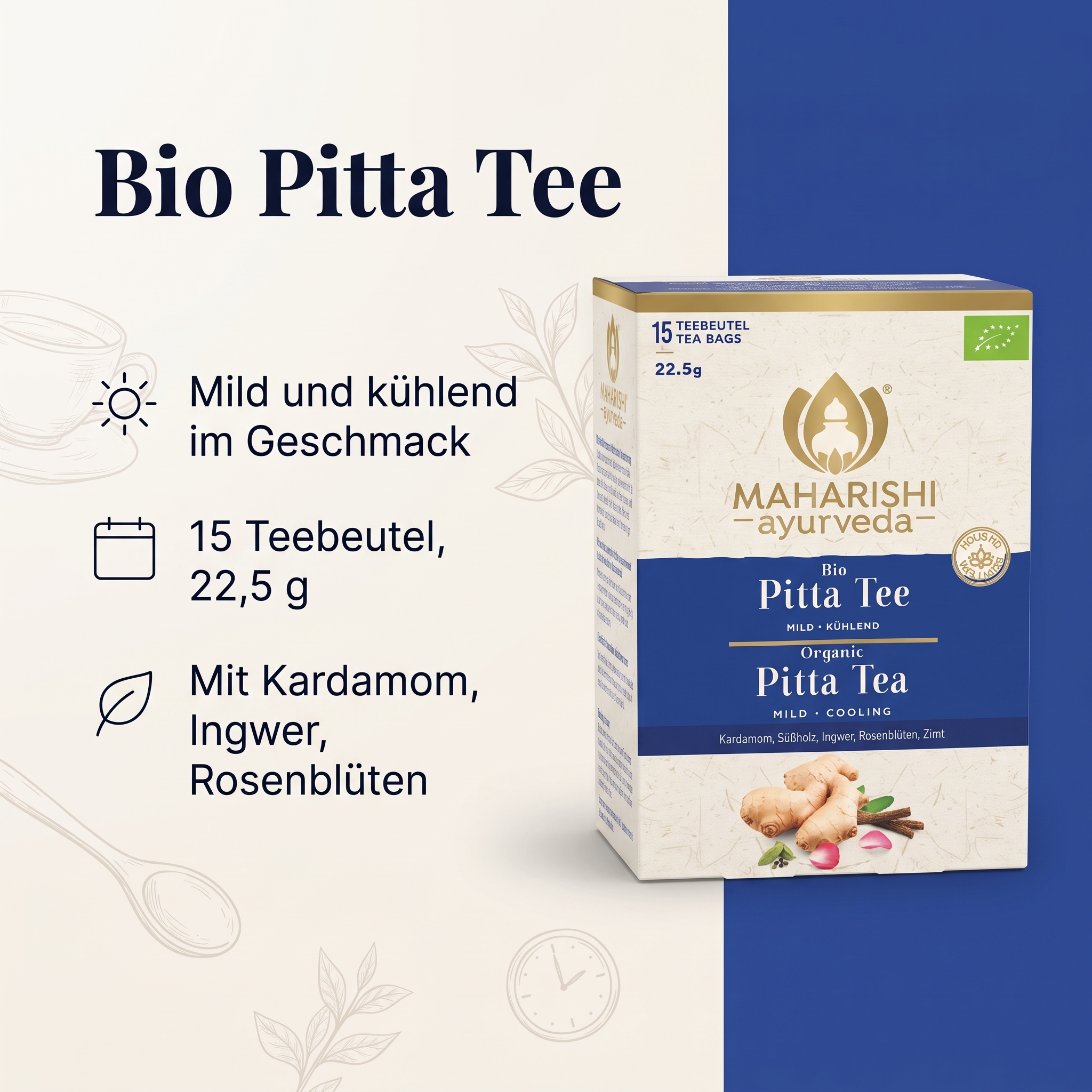 BIO Pitta Tee 15 Btl. 