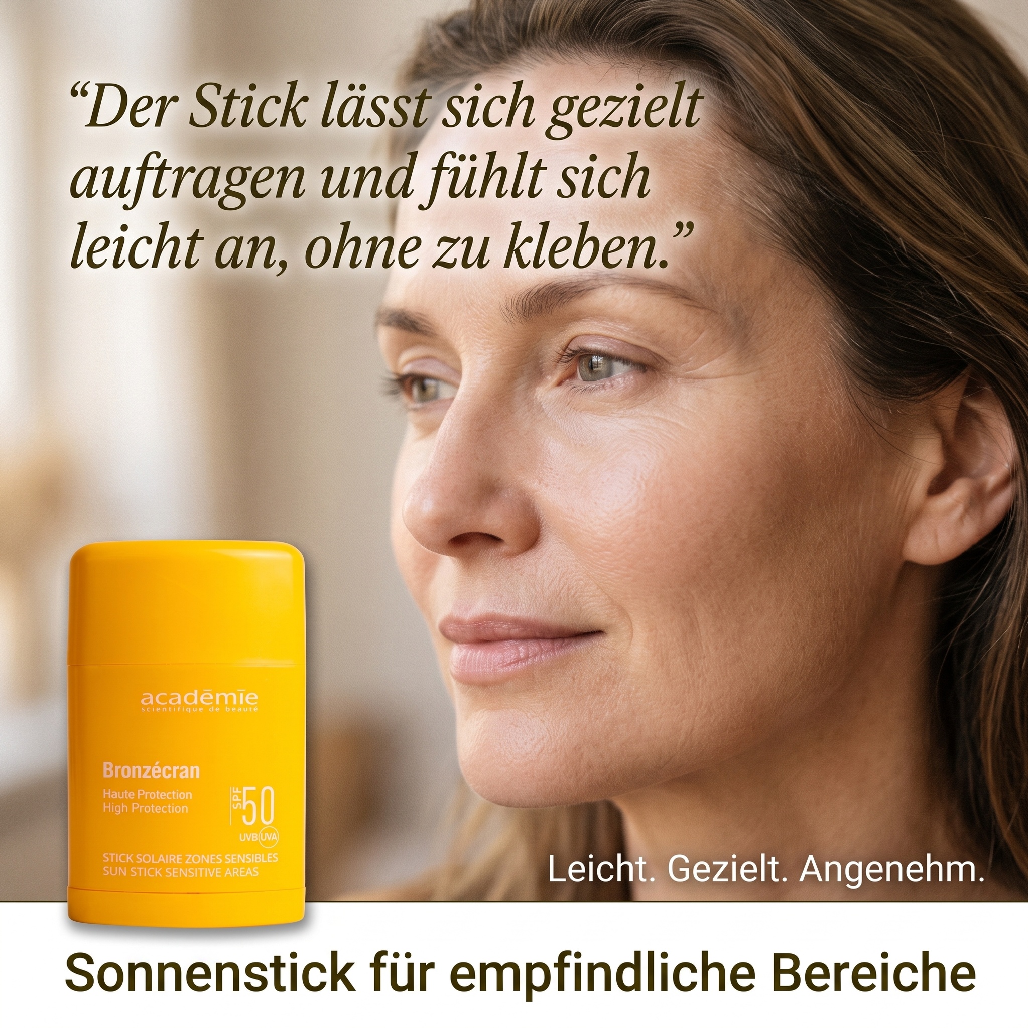 Bronzécran Sonnenschutzstick für empfindliche Bereiche SPF 50 Bronzécran Sonnenschutzstick für empfindliche Bereiche SPF 50