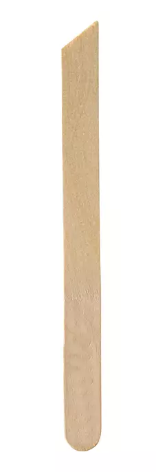 Gesichtsspatel abgeschrägt aus Holz