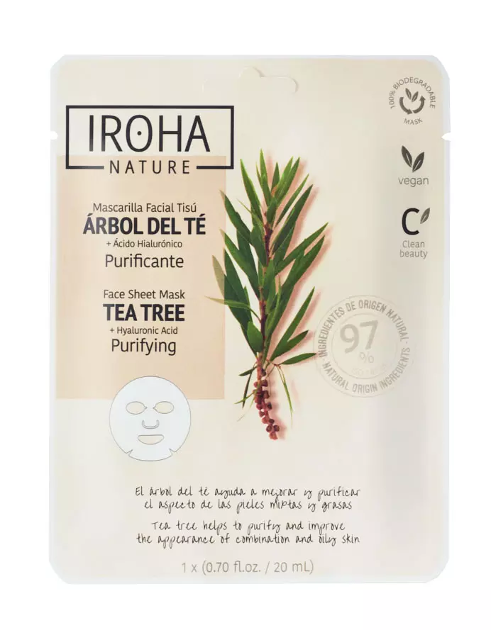 Vliesmaske Purifying Tea Tree Vliesmaske Purifying Tea Tree