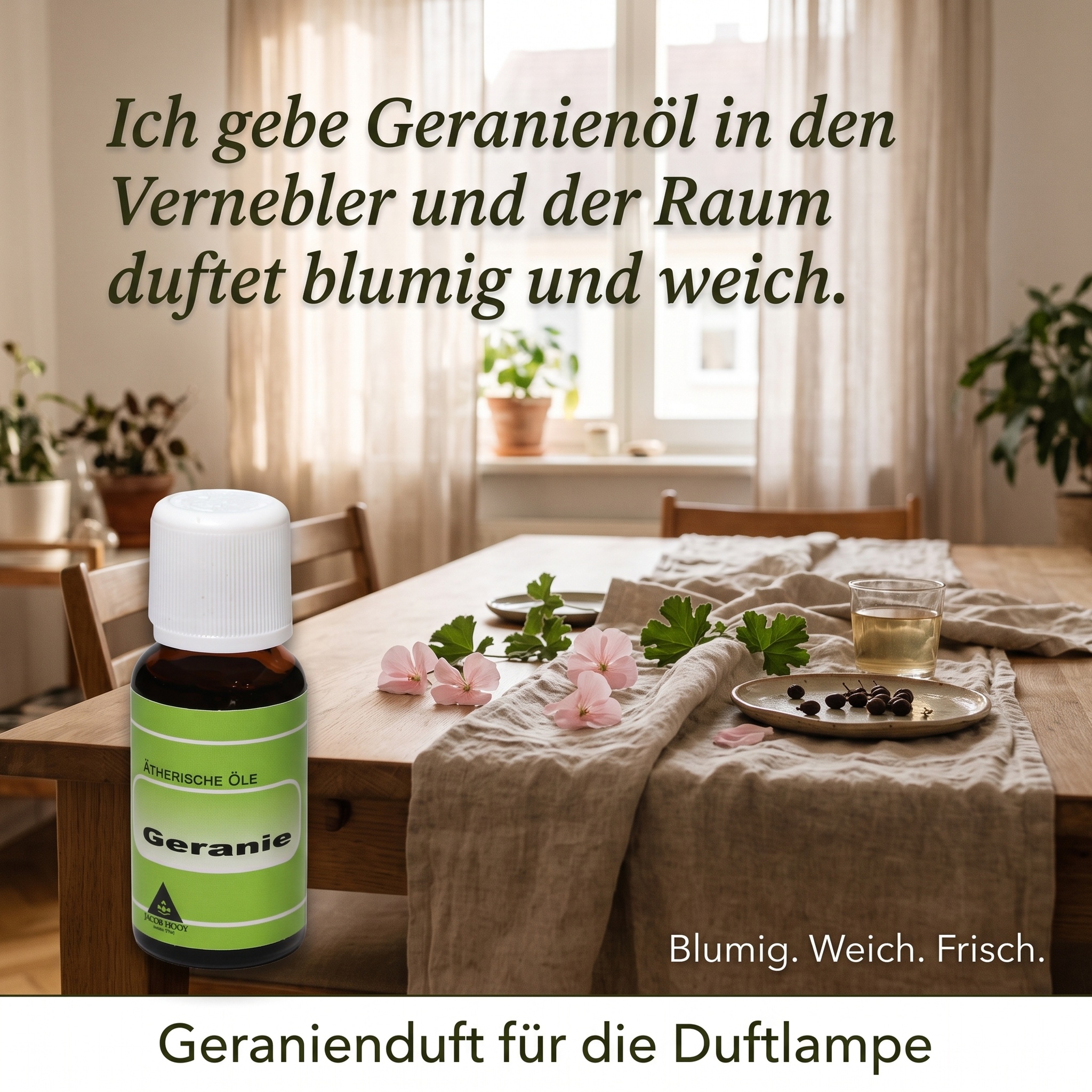 Geranie äth. Öl Geranie äth. Öl