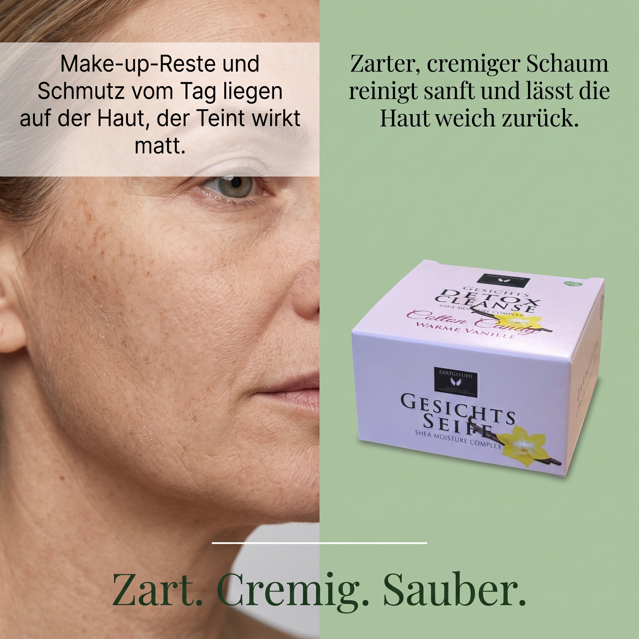 Gesichtsseife Cotton Candy (Warme Vanille) Gesichtsseife Cotton Candy (Warme Vanille)