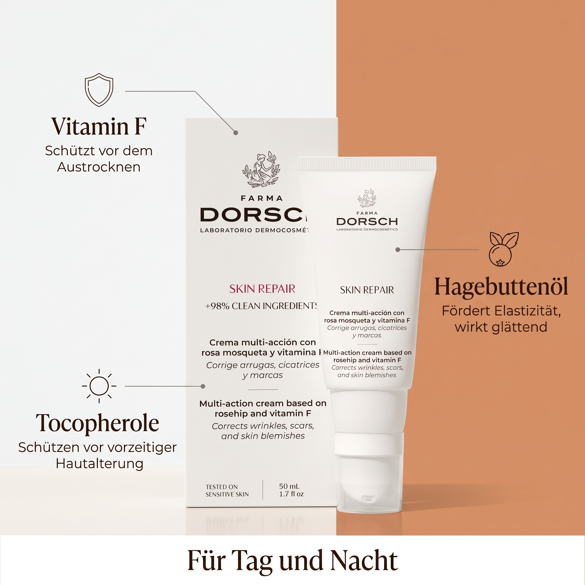 Tages- & Nachtpflege Skin Repair Tages- & Nachtpflege Skin Repair