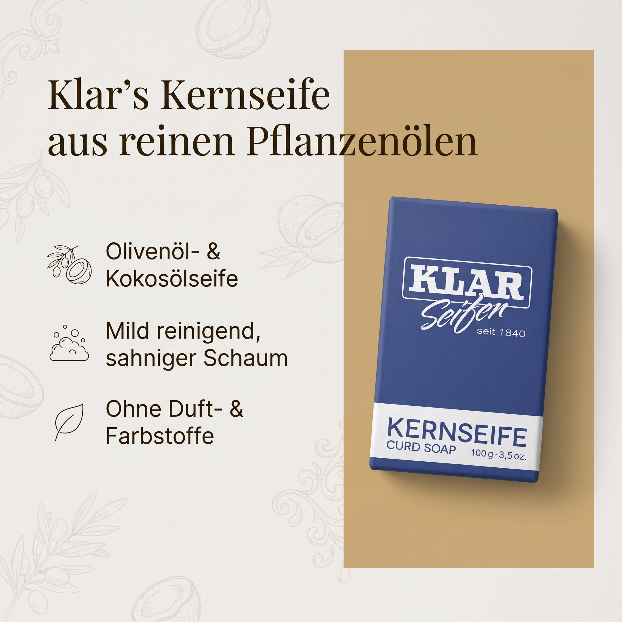 Klar´s Kernseife Klar´s Kernseife