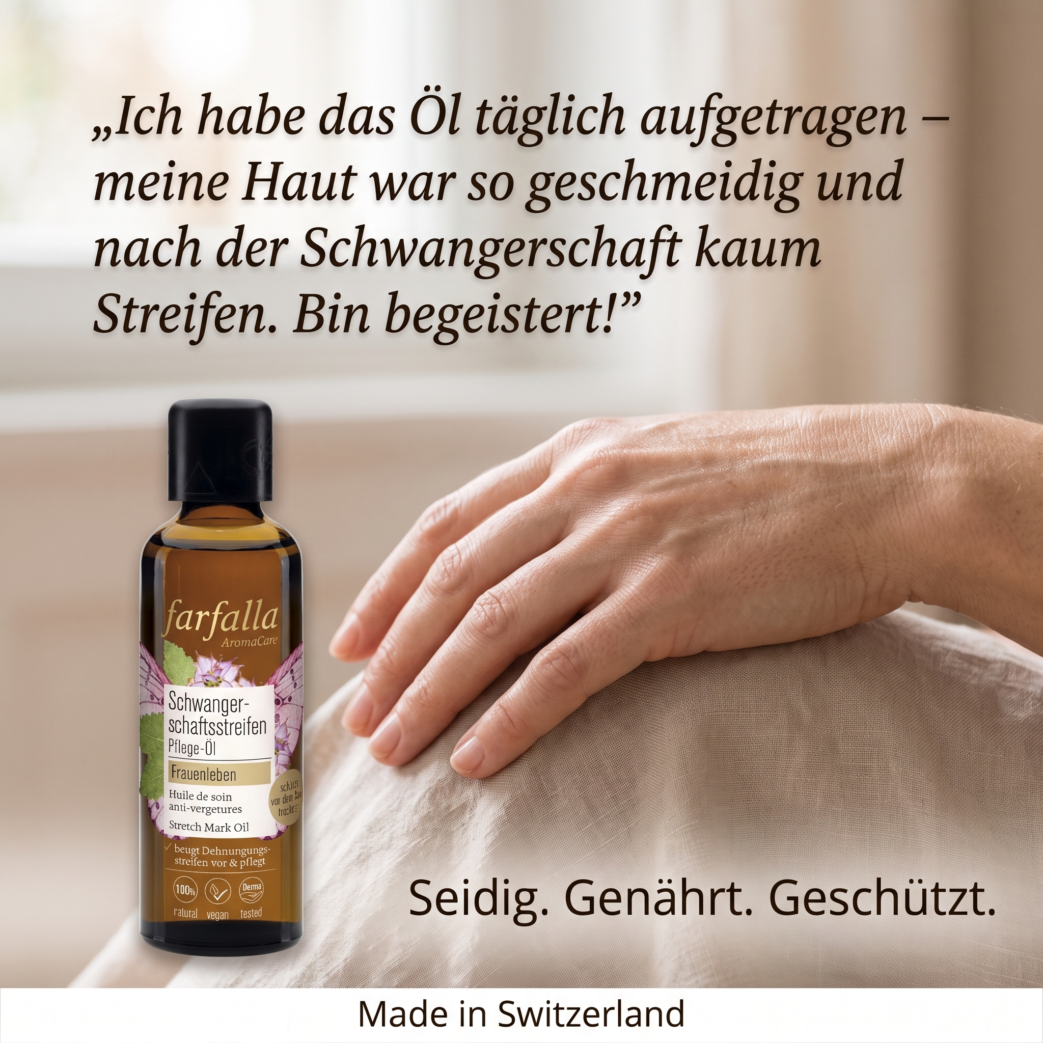 Frauenleben Schwangerschaftsstreifen Pflege-Öl Frauenleben Schwangerschaftsstreifen Pflege-Öl