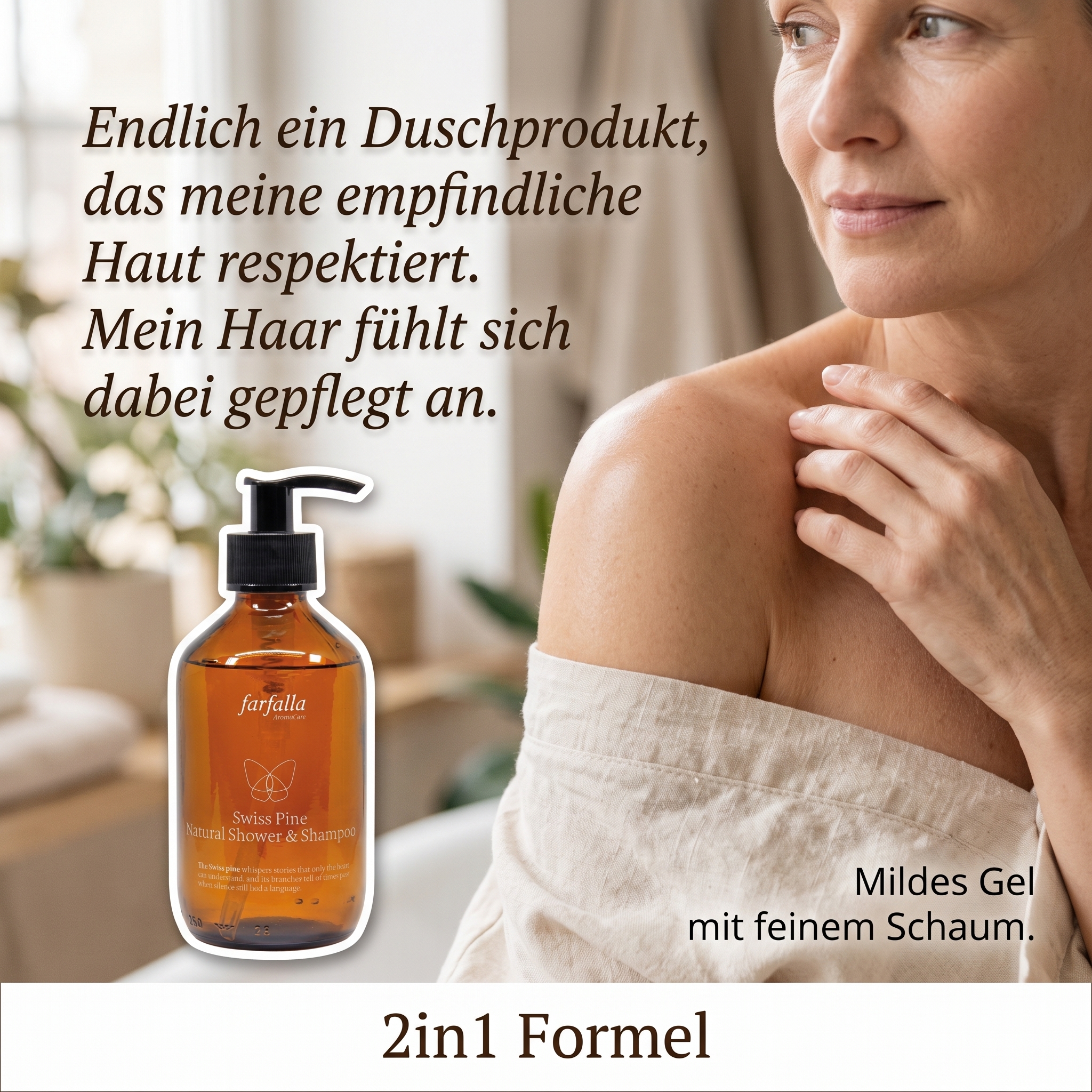 Swiss Pine Natural Shower & Shampoo (neue Aufmachung) Swiss Pine Natural Shower & Shampoo (neue Aufmachung)