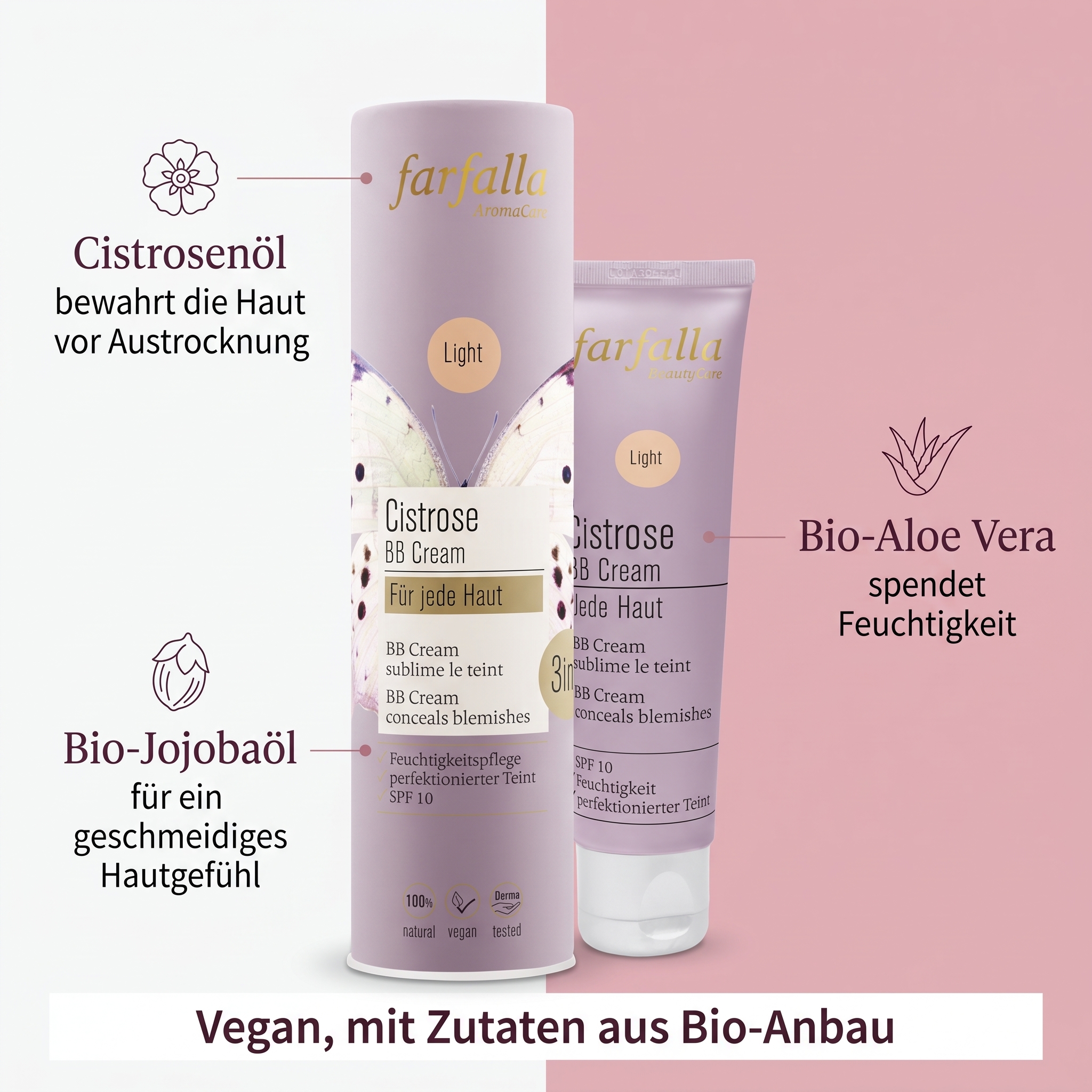 Cistrose für jede Haut BB Cream light