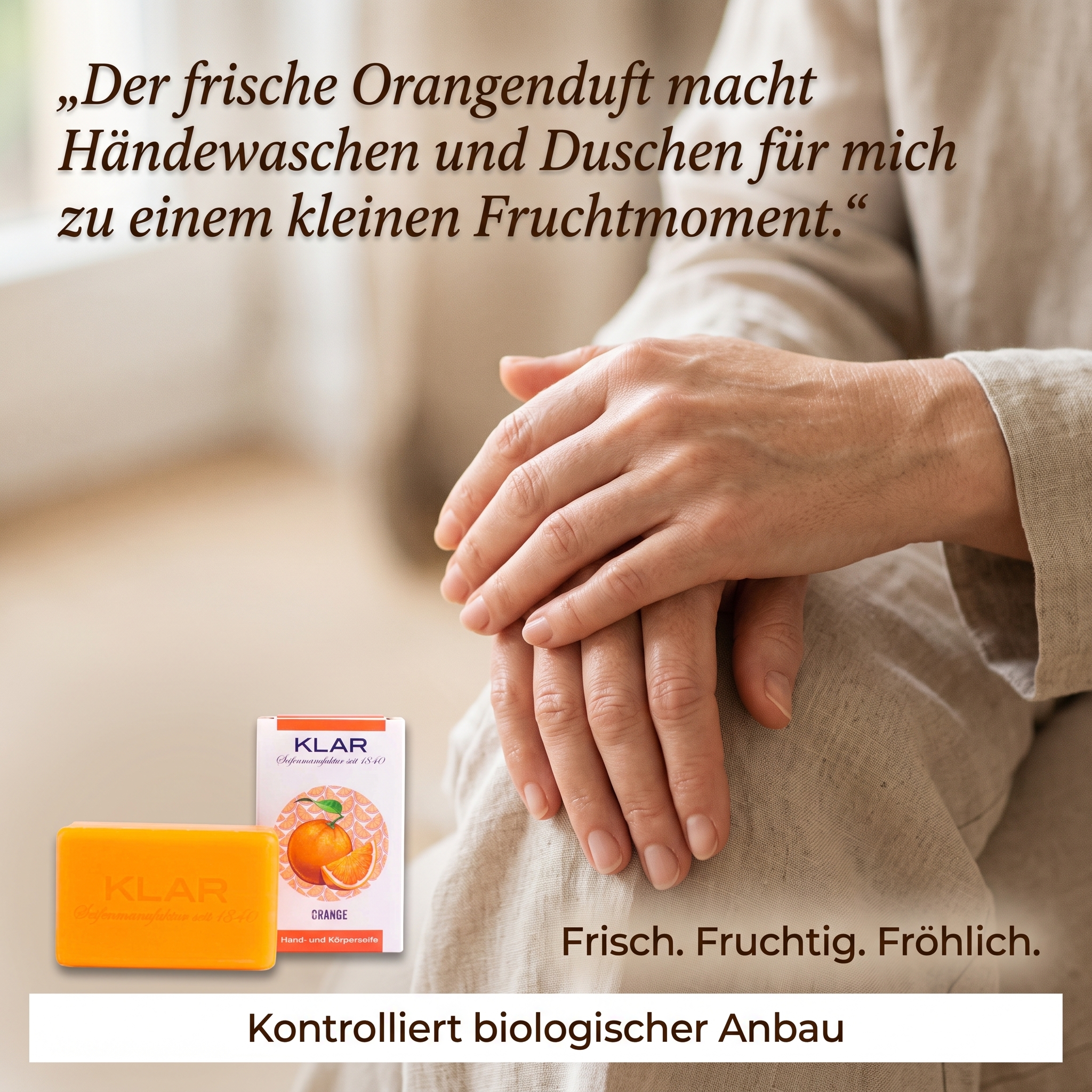 Klar´s Orangenseife Klar´s Orangenseife