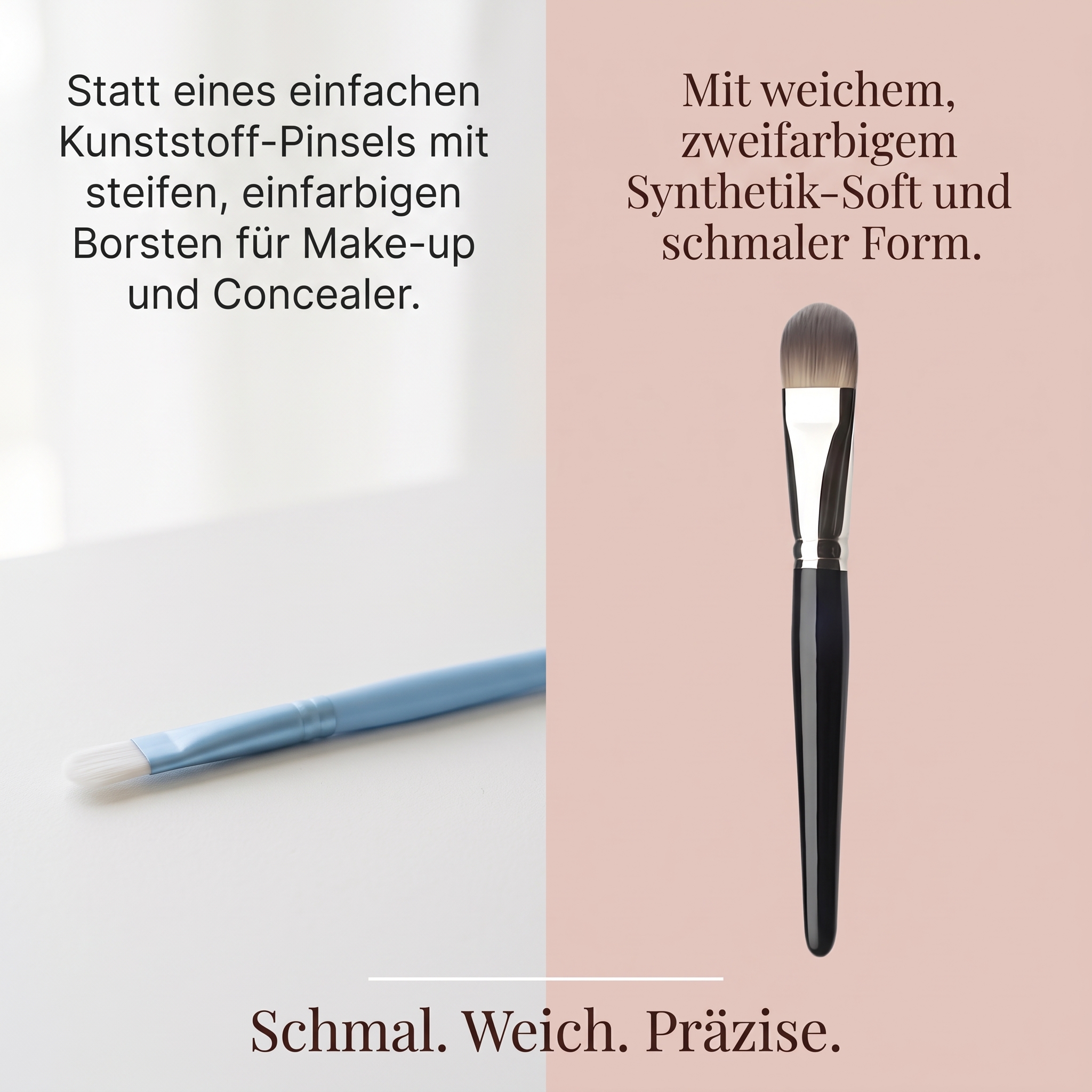 Pinsel für Make-up und Concealer schmal Pinsel für Make-up und Concealer schmal