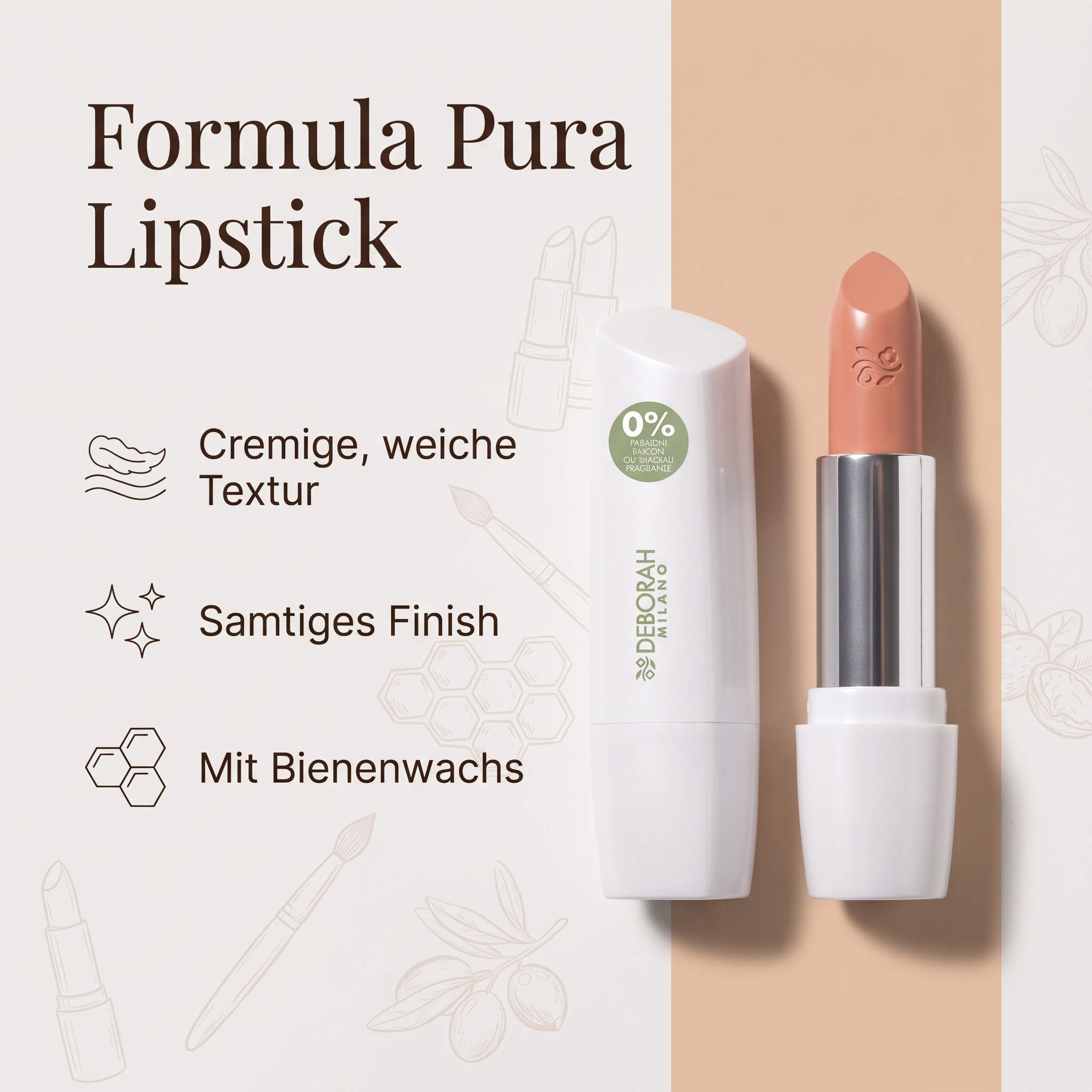 Lipstick No. 01 Classic Nude